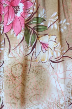 Cherry Mini Halter Dress - Oat & Pink Floral Vintage Sari (Free Size) 9 Cherry Mini Halter Dress - Oat & Pink Floral Vintage Sari (Free Size) -Woviqueen Sales IMG 3886 45837296 5d43 4a04 b090 29caccd5fd88 scaled