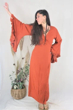 Khroma Venus Maxi Dress - Red Clay