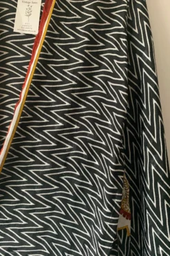 Karina Kimono Mini Dress - Vintage Sari - Midnight Chevron & Red Paisley - Free Size S/M -Woviqueen Sales image 33cea194 c7f6 4d09 95da 8502261323e5