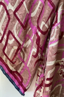 Karina Kimono Mini Dress - Vintage Sari - Geometric Dusted Rose - Free Size XL 17 Karina Kimono Mini Dress - Vintage Sari - Geometric Dusted Rose - Free Size XL -Woviqueen Sales image aff1f093 ce93 4704 bb0f 6d1ac7edc872