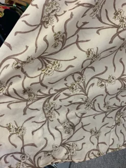 Pansy Mini Dress - Indian Sari - Circular Flounce Sleeve - Jasmine & Crimson Floral - Free Size M/L -Woviqueen Sales image be1afe52 fe36 466b 86cf bbe9ff8c468f scaled