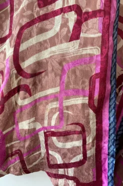 Karina Kimono Mini Dress - Vintage Sari - Geometric Dusted Rose - Free Size XL 16 Karina Kimono Mini Dress - Vintage Sari - Geometric Dusted Rose - Free Size XL -Woviqueen Sales image fb12f5d4 f53f 4500 af6d 0e14cc90cfe2