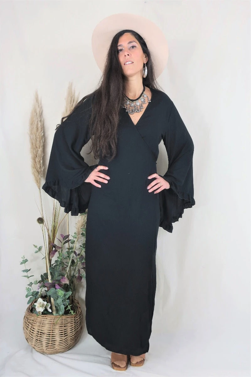 Khroma Venus Maxi Dress - Nightshade Black 1 Khroma Venus Maxi Dress - Nightshade Black
